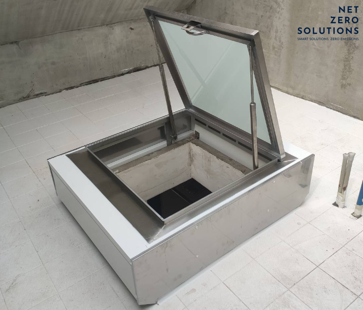 Cửa lên mái thông minh Firsky, giải pháp hay cho nhà có gác mái